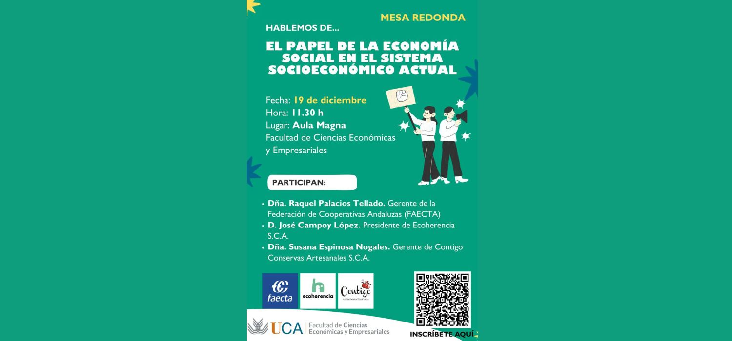 MESA REDONDA sobre “El papel de la Economía Social en el sistema socioeconómico actual” (19-12-2025)