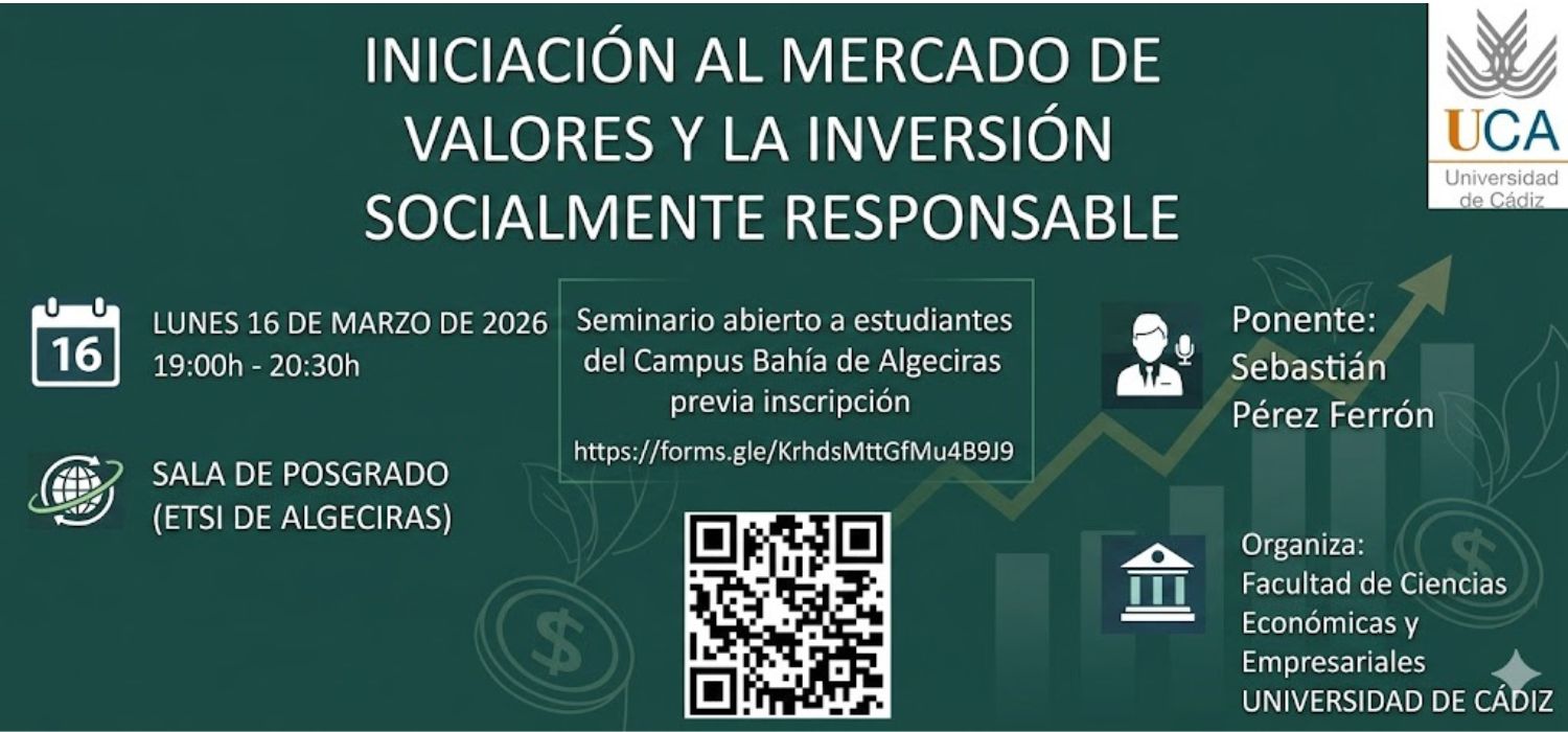 Seminario: Iniciación al Mercado de Valores e Inversión Socialmente Responsable