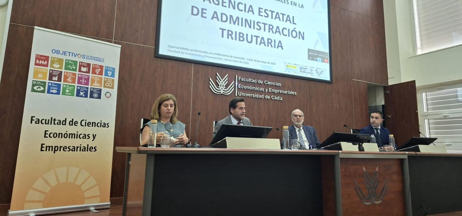 Celebrada la charla/seminario acerca de las oportunidades profesionales en el Ministerio de Hacienda